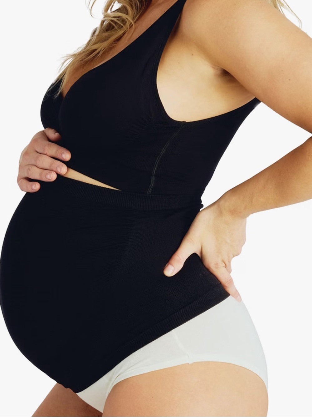 Lot Of 2 Belly Bandit Belly Boost Bump Support Pregnancy Band Lower Back Relief
